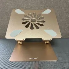 BoYata ノートパソコン PC タブレットスタンド ゴールド