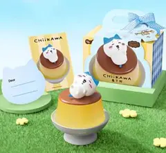 ちいかわ　大陸限定　スタンドライト　プリン　ハチワレ