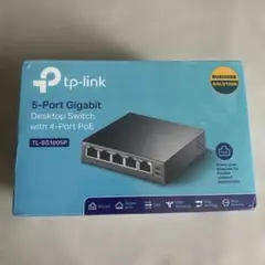 【新品未開封】tp-link tl-sg1005p ネットワーク機器　HUB