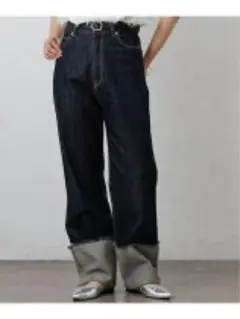 【新品】COLONY 2139 ロールアップデニム デニムパンツ ネイビー　L