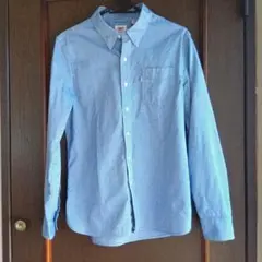 Levi's 青 デニムシャツ Sサイズ