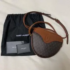 Saint Lauren モノグラム ショルダーバッグ ハート