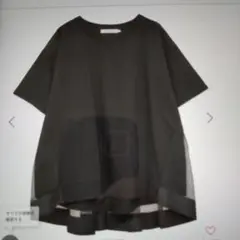 新品 アメリカンホリック バックチュールレイヤードカットプルオーバー M