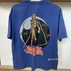 ダースベイダー　キッズ　Tシャツ　140 スターウォーズ　ブルー