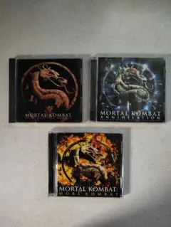 Mortal Kombat サウンドトラック 3枚セット