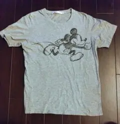 ユニクロ　ミッキーマウス　М　Tシャツ　グレー