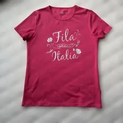フィラ　ピンク Tシャツ 半袖