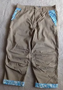 adidas フラワー柄 ハーフパンツ XS