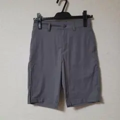 yody　無地　グレー　ショートパンツ　ハーフパンツ　目安S