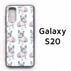 Galaxy S20 5G フレンチブルドッグ 犬 カバー /