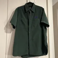 NEEDLES S/S Work Shirt グリーン