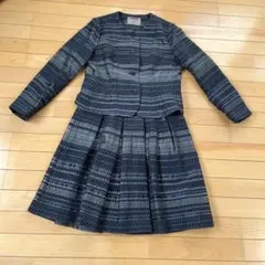 ネイビー ストライプ セットアップ