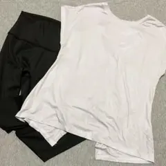 Lヨガウェア ・ピラティスウェア上下セット