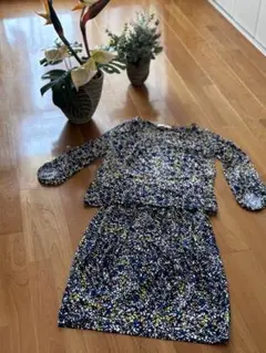 美品　ドゥクラッセ　セットアップ　M