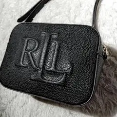 【極美品 現行】ローレンラルフローレン　カメラバッグ　ショルダーバッグ　エンボス
