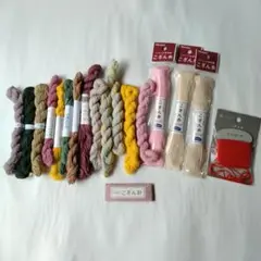 こぎん糸セット オリムパス オリンパス DARUMA 津軽工房 ほか