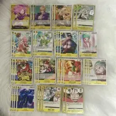 ONE PIECE 受け継がれる意志　黄色　R以下まとめ売り