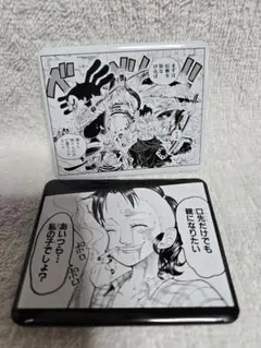 ワンピース メモリーピース スクエア缶バッジ ワノ国 ベルメール ２種セット