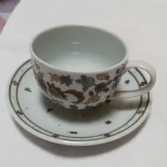 九谷焼　カップセット(ソーサー2個)