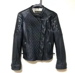 定価40万 ETRO エトロ ライダース ラムレザー ジャケット ペイズリー
