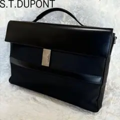 S.T.DUPONT ブリーフケース ビジネスバッグ レザー　エステーデュポン