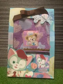 スウィートダッフィ ジェラトーニ タオルセット+ティッシュカバー