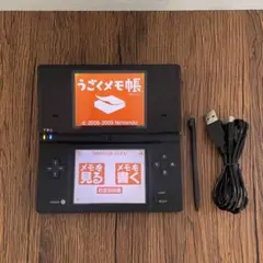 【動作確認済】ニンテンドーDSi 本体 TWL-001 うごくメモ帳 黒ブラック