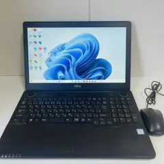 T376 Fujitsuノートパソコン i7メモリ8GサクサクWindows11