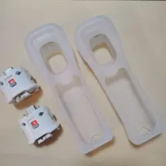 2個 Nintendo Wii wiiu モーションプラス カバー 任天堂 ①①