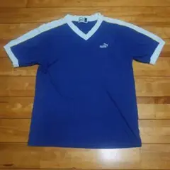 80s プーマレアTシャツ【L】