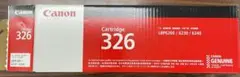 Canon CRG-326 純正品 内袋未開封 トナー