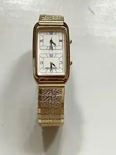 リーガルシューズ　ダブルフェイス腕時計　稼働品