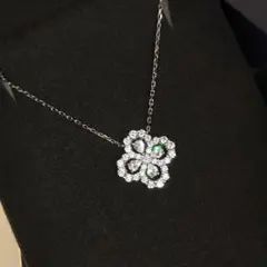 四つ葉のクローバーCレディースネックレス