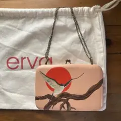 ERVA がま口クラッチバッグ
