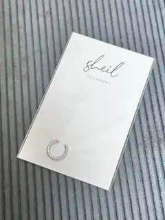 sheil シルバー C字型 イヤーカフ