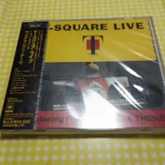 T-スクェア/ライヴ～フィーチャリング・F-1グランプリ・テーマCD未開封