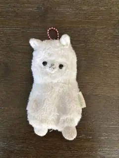 アルパカ型ジッパー付きポーチ