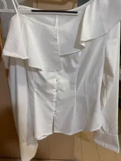【美品】スナイデル　アシンメトリーブラウス　free size