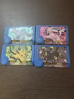 ポケモンフレンダ　ブイズ　トレジャー　4枚セット