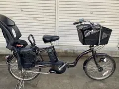 83パナソニック新機種電動アシスト自転車gutto20インチ ブラウンボディー