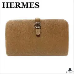 HERMES エルメス ドゴンGM 長財布