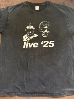 oasis ライブTシャツ 2025年 ダークグレー