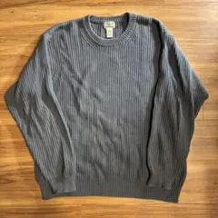 L.L.Bean エルエルビーン コットンニットセーター フィッシャーマン