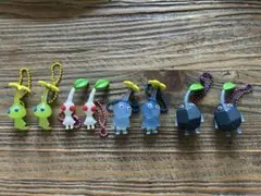 開封済み未使用品　ピクミンマスコット＆フルーツグミ2 ヒカリ白氷岩 4種各2個
