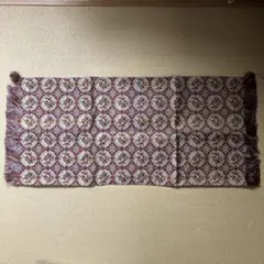 テーブルランナー卓上敷物（獅子狩文錦　絹製　桐箱入）