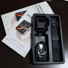 スマートウォッチ　ブラック