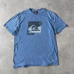 QUIK SILVER 90s vintage T shrt logo BH29
