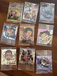 ワンピース　ウエハース LOG12 まとめ売りバーソロミュー・くま　サターン聖