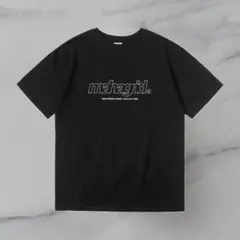 【 美品 】mahagrid ロゴtシャツ ブラック