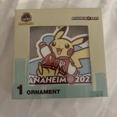 WCS2025 ピカチュウ オーナメント 未開封